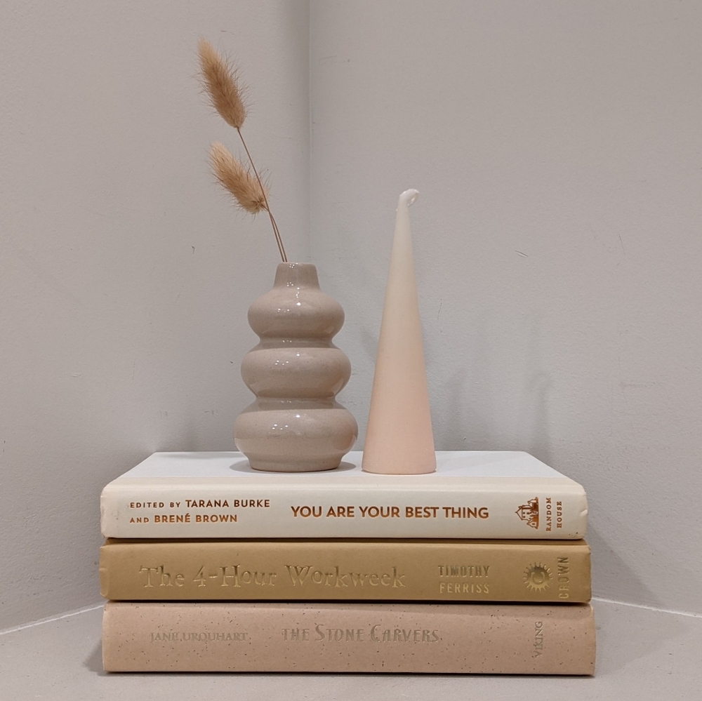 Neutral Bookstack × 3